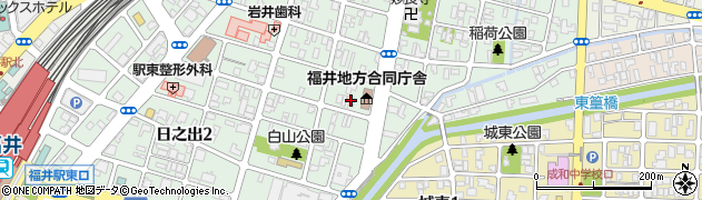 世界真光文明教団東福井道場周辺の地図