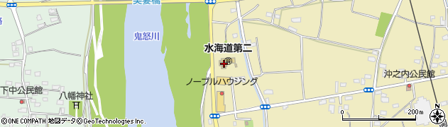 茨城県常総市中妻町3977周辺の地図
