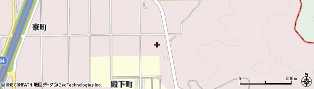 福井県福井市寮町周辺の地図