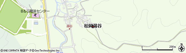 福井県吉田郡永平寺町松岡湯谷周辺の地図