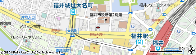 住友生命保険相互会社　福井支社周辺の地図