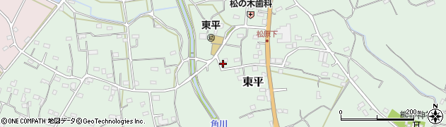 埼玉県東松山市東平1504周辺の地図