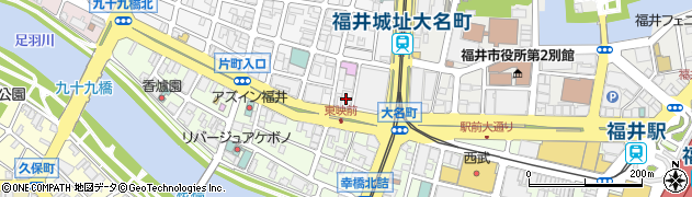 朝日生命保険相互会社　福井分室周辺の地図