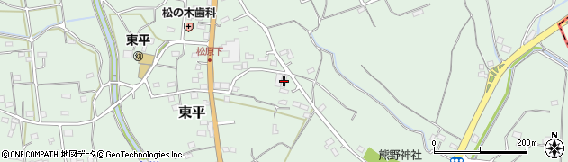 埼玉県東松山市東平1461周辺の地図