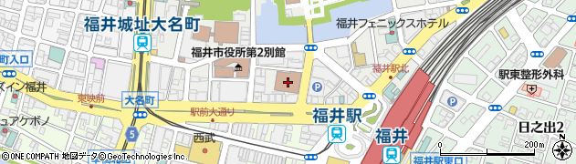株式会社かんぽ生命保険　福井支店周辺の地図