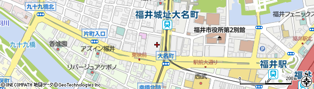 株式会社福井銀行　本店営業部為替周辺の地図