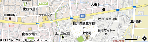 福井自動車学校周辺の地図