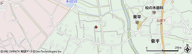 埼玉県東松山市東平764周辺の地図