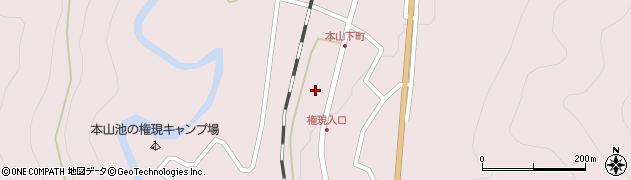 長野県塩尻市本山4944周辺の地図