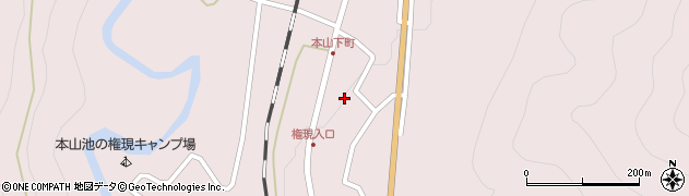 長野県塩尻市本山4964周辺の地図