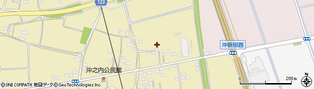 茨城県常総市中妻町5215周辺の地図