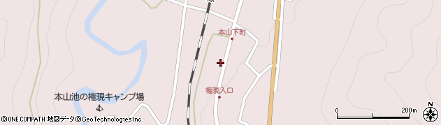 長野県塩尻市本山4947周辺の地図