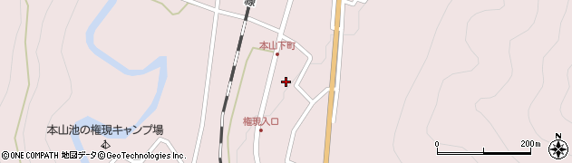 長野県塩尻市本山4962周辺の地図