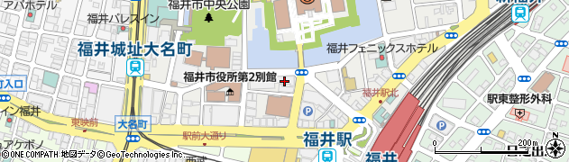 株式会社日刊県民福井　読者センター　購読申込問合せ周辺の地図