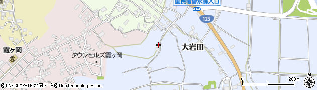 茨城県土浦市大岩田2766周辺の地図