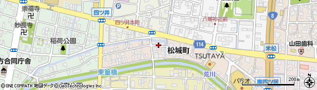 福井県福井市松城町5周辺の地図