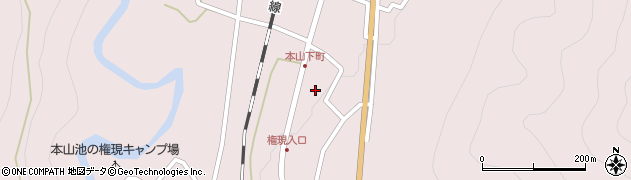 長野県塩尻市本山4960周辺の地図