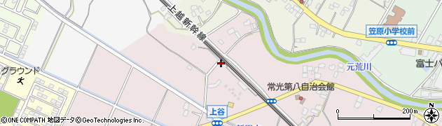 埼玉県鴻巣市上谷1314周辺の地図