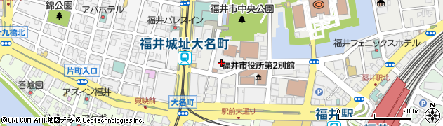 福井市役所市民生活部　市民サービス推進課周辺の地図