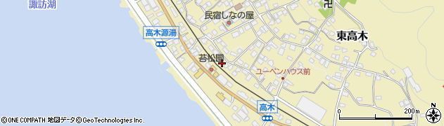長野県諏訪郡下諏訪町8896周辺の地図