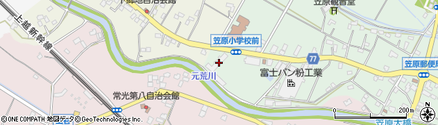 埼玉県　警察署鴻巣警察署笠原駐在所周辺の地図