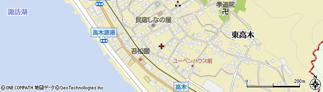 長野県諏訪郡下諏訪町8909周辺の地図