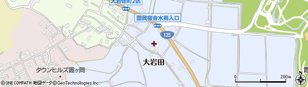 茨城県土浦市大岩田2931周辺の地図