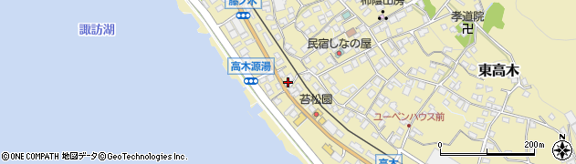 長野県諏訪郡下諏訪町8886周辺の地図