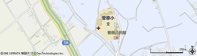茨城県常総市大生郷町イ周辺の地図
