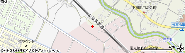 埼玉県鴻巣市上谷744周辺の地図