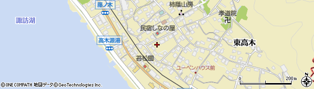 長野県諏訪郡下諏訪町9093-1周辺の地図