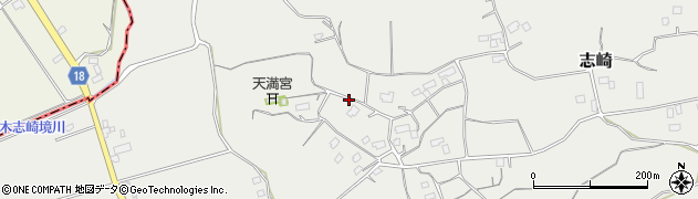 茨城県鹿嶋市志崎周辺の地図
