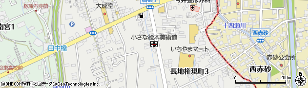 小さな絵本美術館岡谷本館周辺の地図