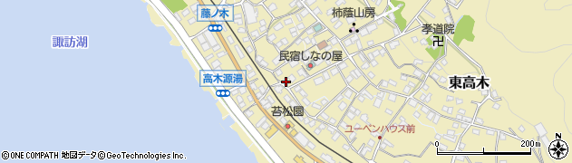長野県諏訪郡下諏訪町9099周辺の地図