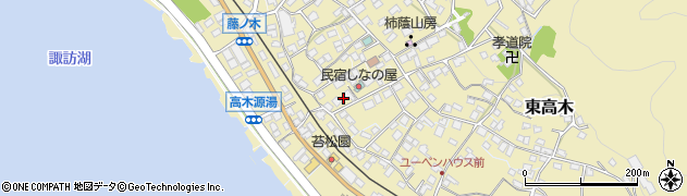 長野県諏訪郡下諏訪町9105周辺の地図