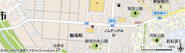 福井県福井市飯塚町周辺の地図