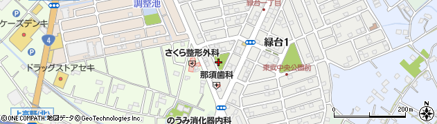 東武上高野小公園周辺の地図