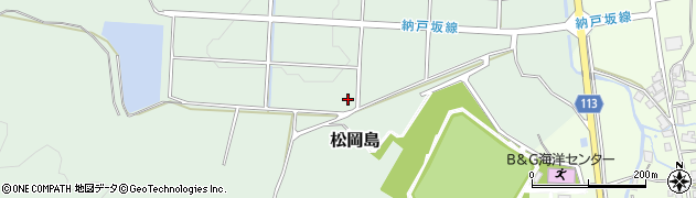 福井県吉田郡永平寺町松岡島周辺の地図