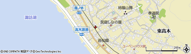 長野県諏訪郡下諏訪町8882周辺の地図