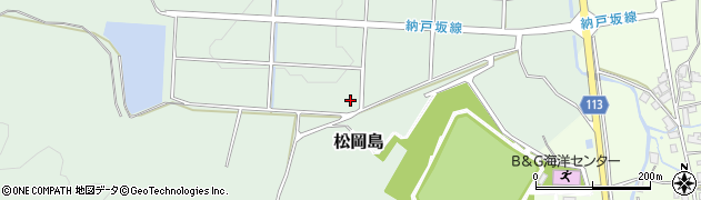 福井県永平寺町（吉田郡）松岡島周辺の地図