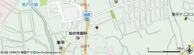 埼玉県東松山市東平1444周辺の地図