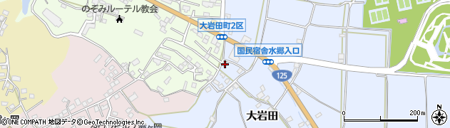 茨城県土浦市大岩田2806周辺の地図