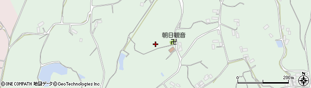 茨城県行方市中根周辺の地図