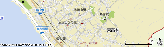 長野県諏訪郡下諏訪町9201周辺の地図