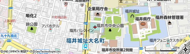 第一生命保険株式会社　福井支社周辺の地図
