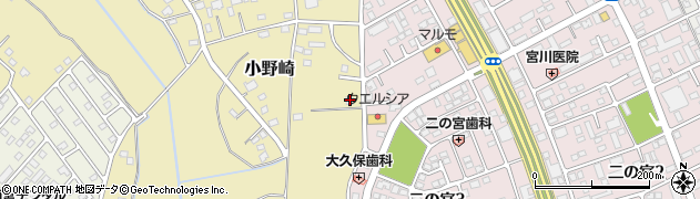 茨城県つくば市小野崎1438周辺の地図