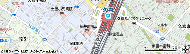 さくら水産 久喜西口店周辺の地図