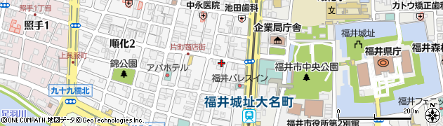 株式会社福井経営センター　時間外周辺の地図