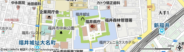 福井県庁舎教育庁義務教育課周辺の地図