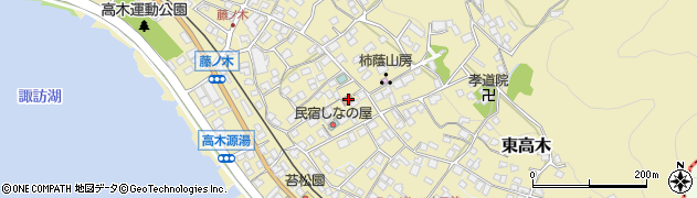 長野県諏訪郡下諏訪町9117-1周辺の地図